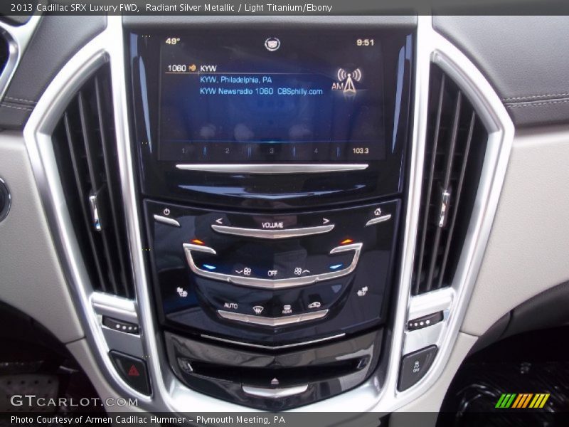Radiant Silver Metallic / Light Titanium/Ebony 2013 Cadillac SRX Luxury FWD