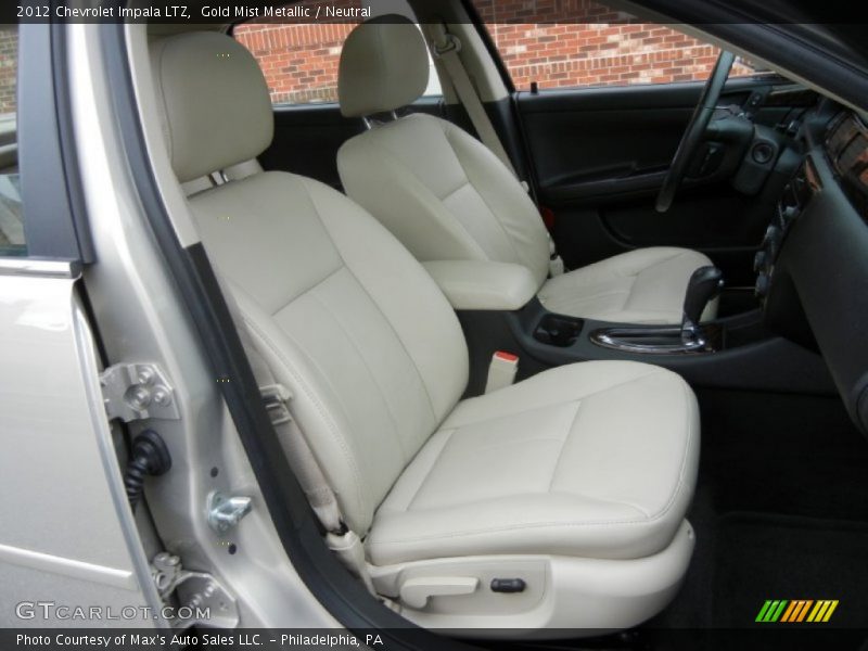 Gold Mist Metallic / Neutral 2012 Chevrolet Impala LTZ