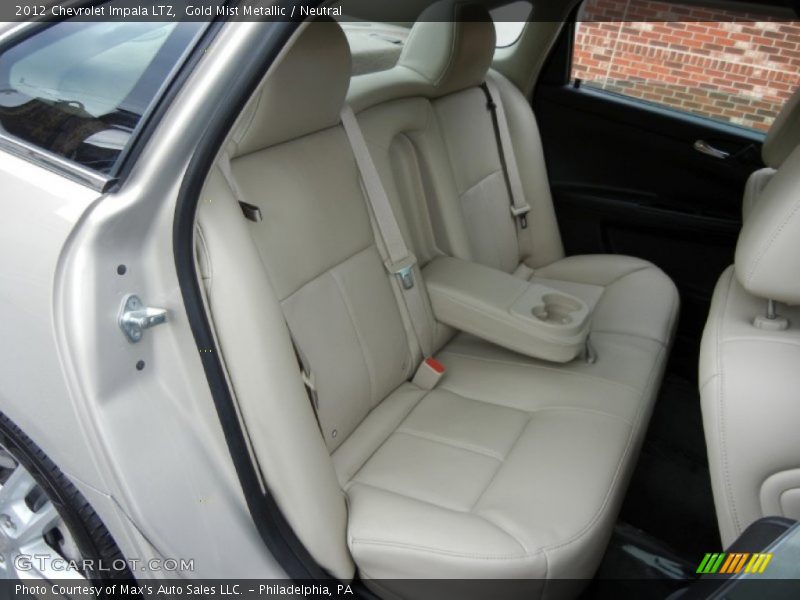 Gold Mist Metallic / Neutral 2012 Chevrolet Impala LTZ