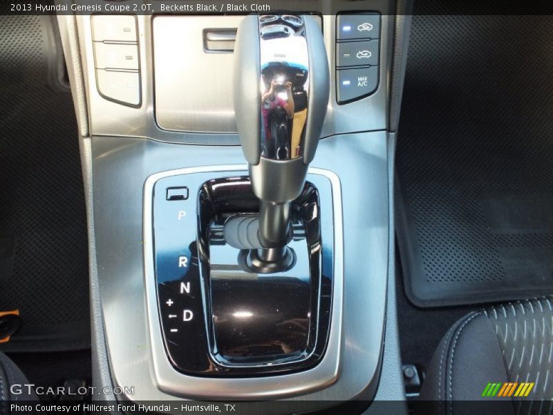  2013 Genesis Coupe 2.0T 8 Speed SHIFTRONIC Automatic Shifter