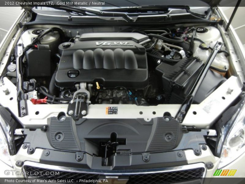 Gold Mist Metallic / Neutral 2012 Chevrolet Impala LTZ