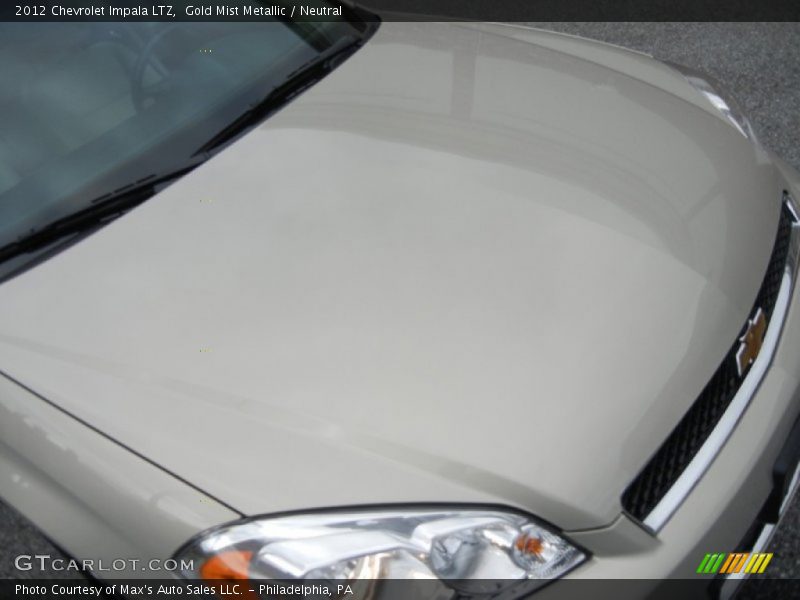 Gold Mist Metallic / Neutral 2012 Chevrolet Impala LTZ