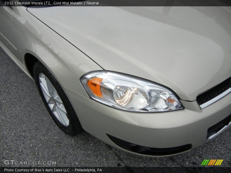 Gold Mist Metallic / Neutral 2012 Chevrolet Impala LTZ