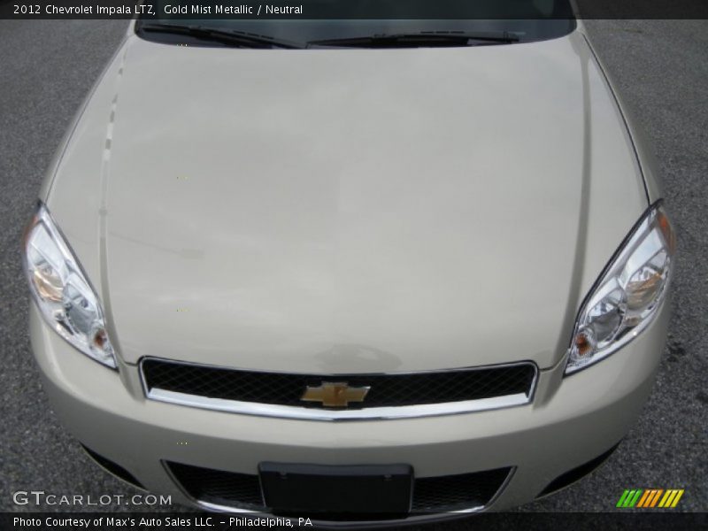 Gold Mist Metallic / Neutral 2012 Chevrolet Impala LTZ