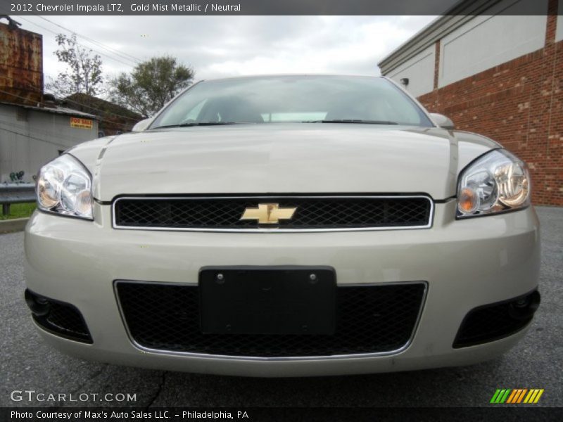 Gold Mist Metallic / Neutral 2012 Chevrolet Impala LTZ