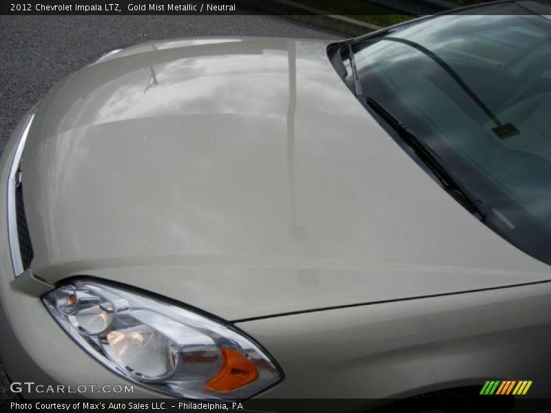 Gold Mist Metallic / Neutral 2012 Chevrolet Impala LTZ