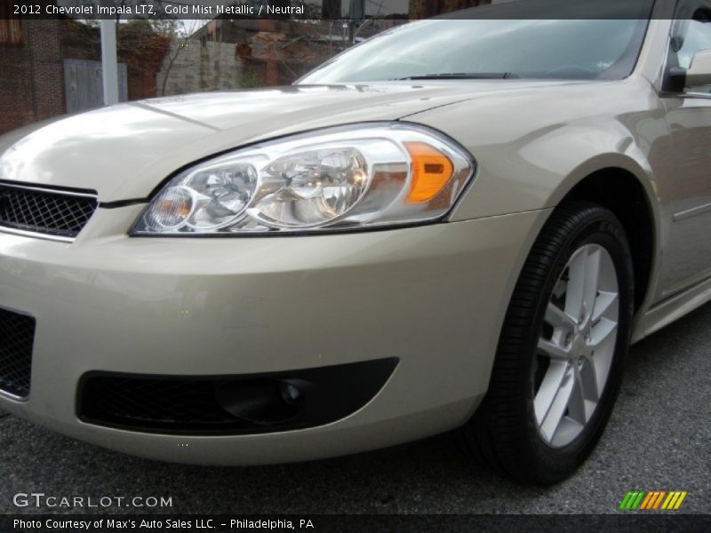 Gold Mist Metallic / Neutral 2012 Chevrolet Impala LTZ