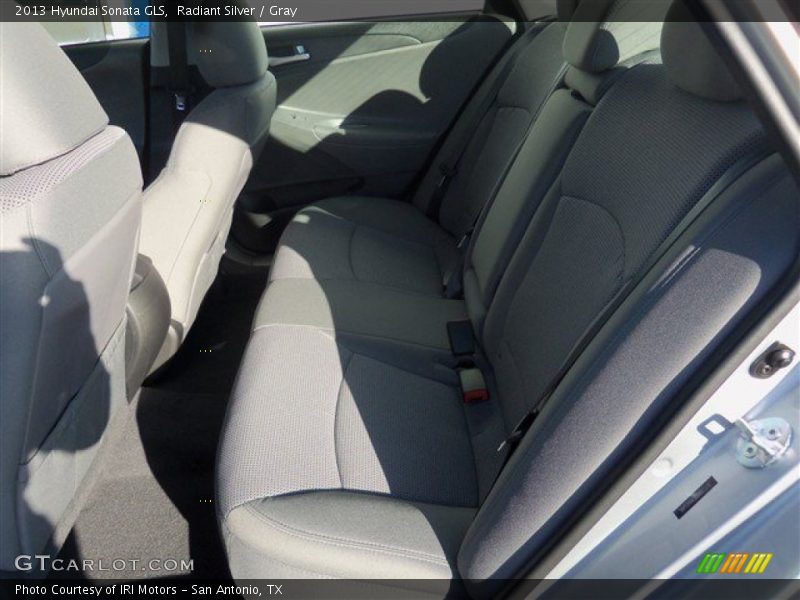 Radiant Silver / Gray 2013 Hyundai Sonata GLS