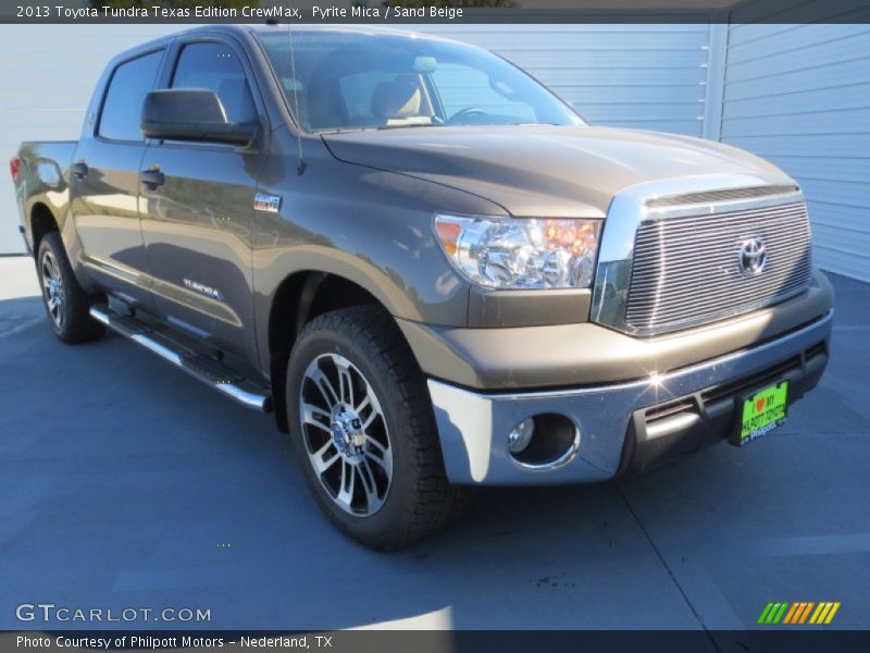 Pyrite Mica / Sand Beige 2013 Toyota Tundra Texas Edition CrewMax