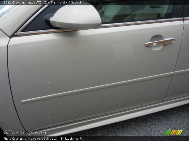 Gold Mist Metallic / Neutral 2012 Chevrolet Impala LTZ