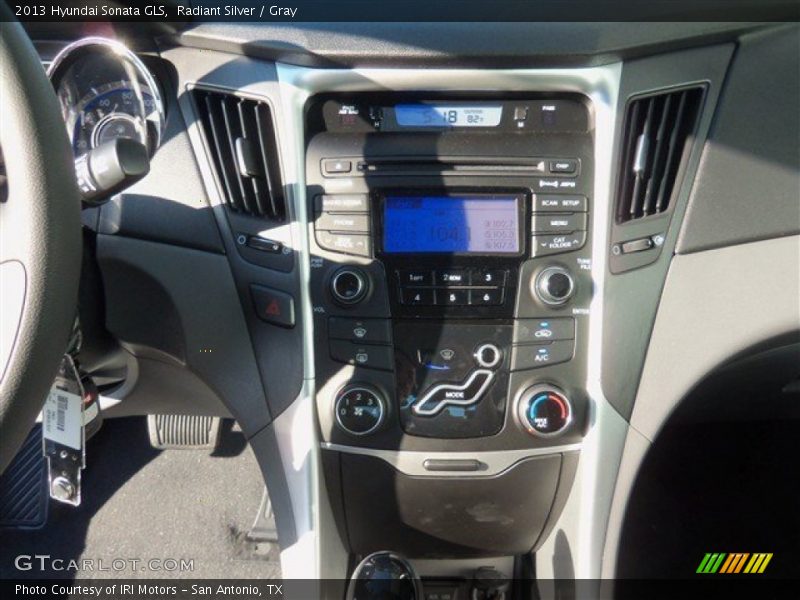 Radiant Silver / Gray 2013 Hyundai Sonata GLS
