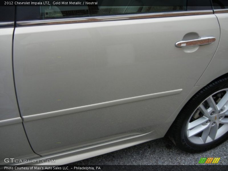 Gold Mist Metallic / Neutral 2012 Chevrolet Impala LTZ
