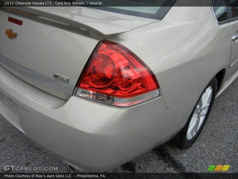 Gold Mist Metallic / Neutral 2012 Chevrolet Impala LTZ