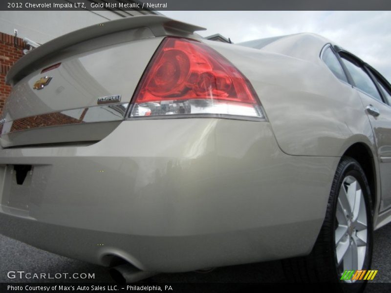 Gold Mist Metallic / Neutral 2012 Chevrolet Impala LTZ