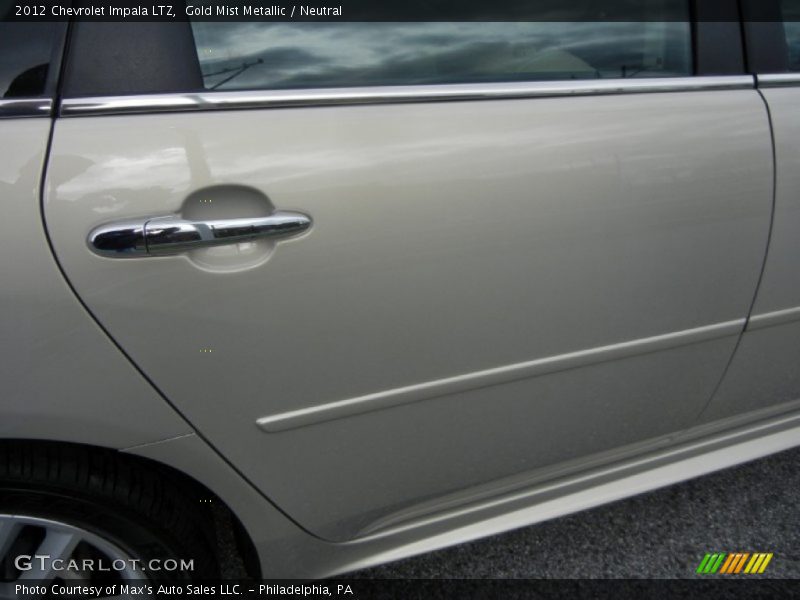 Gold Mist Metallic / Neutral 2012 Chevrolet Impala LTZ