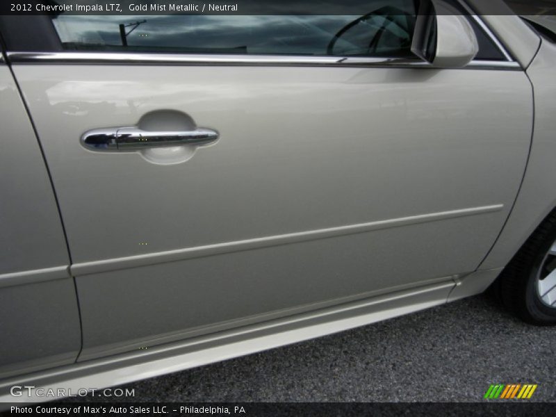 Gold Mist Metallic / Neutral 2012 Chevrolet Impala LTZ