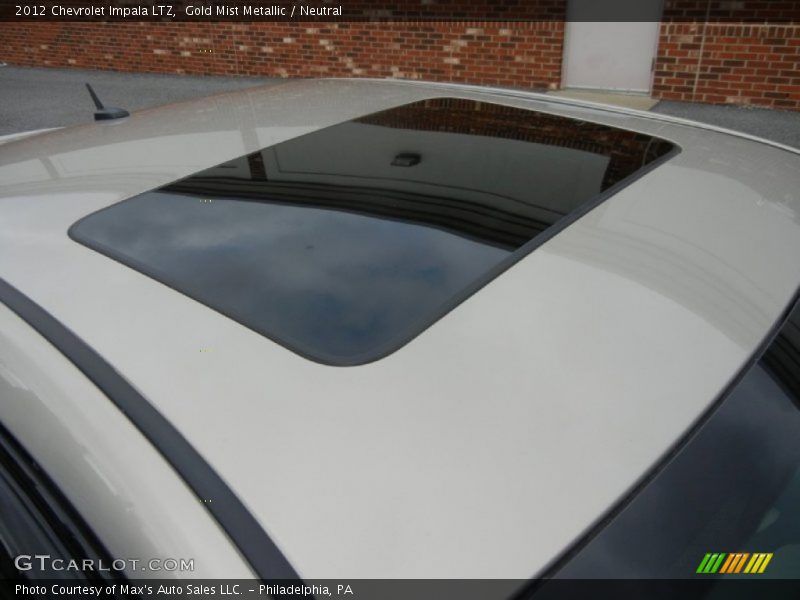Gold Mist Metallic / Neutral 2012 Chevrolet Impala LTZ