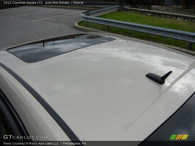 Gold Mist Metallic / Neutral 2012 Chevrolet Impala LTZ