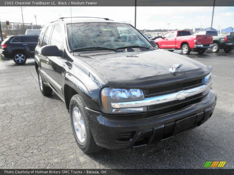 Black / Medium Pewter 2003 Chevrolet TrailBlazer LS