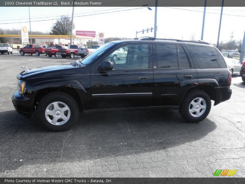 Black / Medium Pewter 2003 Chevrolet TrailBlazer LS