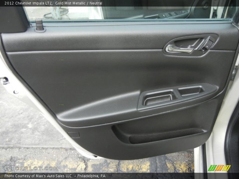 Gold Mist Metallic / Neutral 2012 Chevrolet Impala LTZ