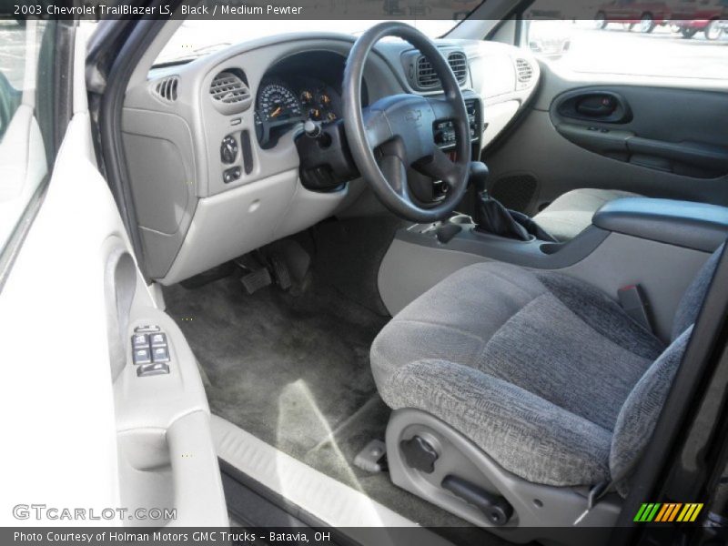 Black / Medium Pewter 2003 Chevrolet TrailBlazer LS