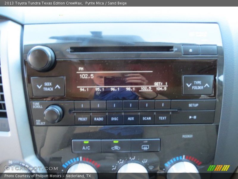Pyrite Mica / Sand Beige 2013 Toyota Tundra Texas Edition CrewMax