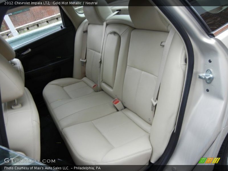 Gold Mist Metallic / Neutral 2012 Chevrolet Impala LTZ