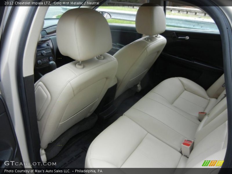 Gold Mist Metallic / Neutral 2012 Chevrolet Impala LTZ