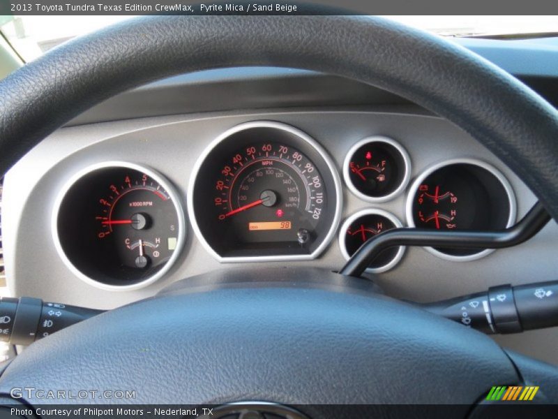  2013 Tundra Texas Edition CrewMax Texas Edition CrewMax Gauges