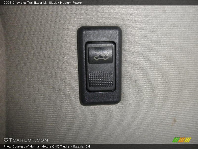 Black / Medium Pewter 2003 Chevrolet TrailBlazer LS