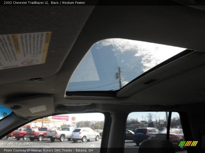 Black / Medium Pewter 2003 Chevrolet TrailBlazer LS