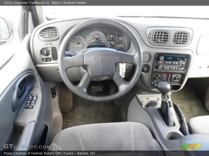 Black / Medium Pewter 2003 Chevrolet TrailBlazer LS