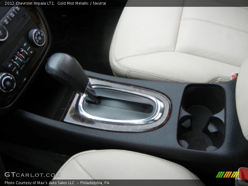 Gold Mist Metallic / Neutral 2012 Chevrolet Impala LTZ
