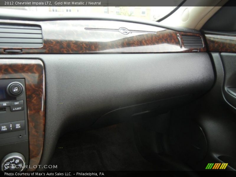 Gold Mist Metallic / Neutral 2012 Chevrolet Impala LTZ