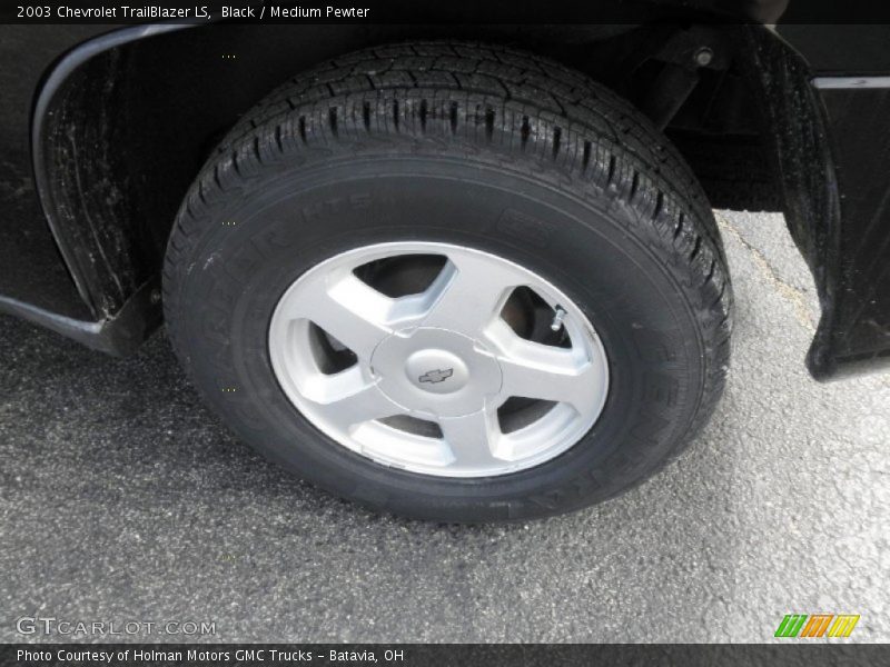 Black / Medium Pewter 2003 Chevrolet TrailBlazer LS