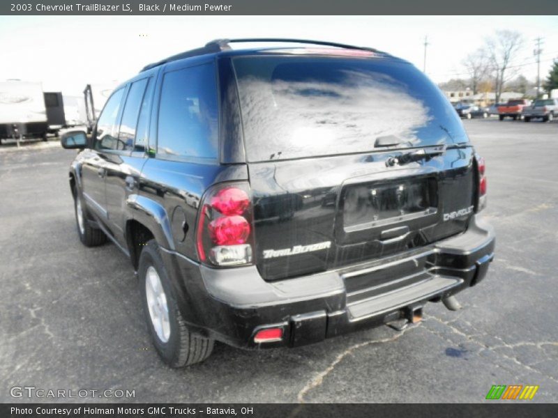 Black / Medium Pewter 2003 Chevrolet TrailBlazer LS