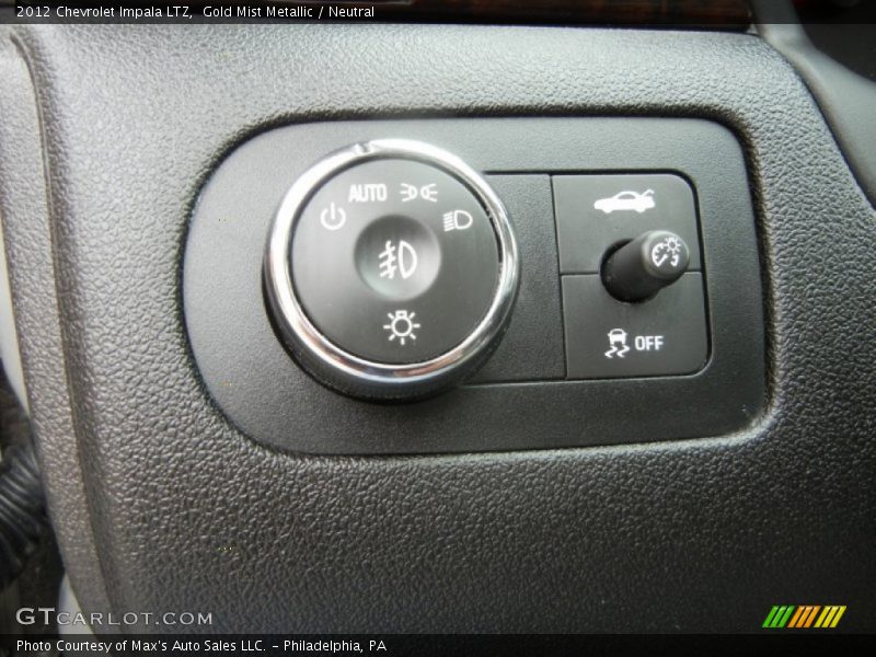 Gold Mist Metallic / Neutral 2012 Chevrolet Impala LTZ