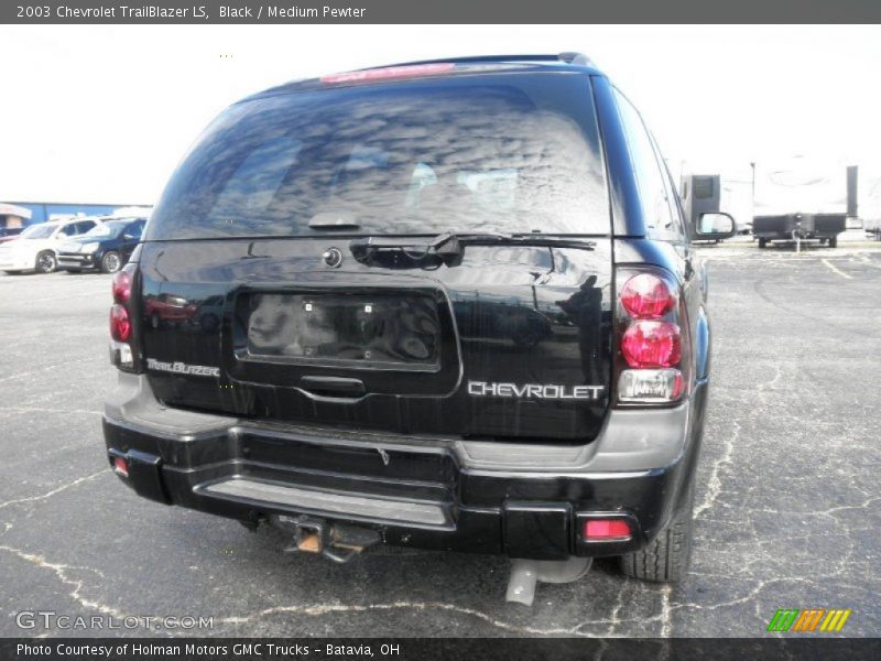 Black / Medium Pewter 2003 Chevrolet TrailBlazer LS