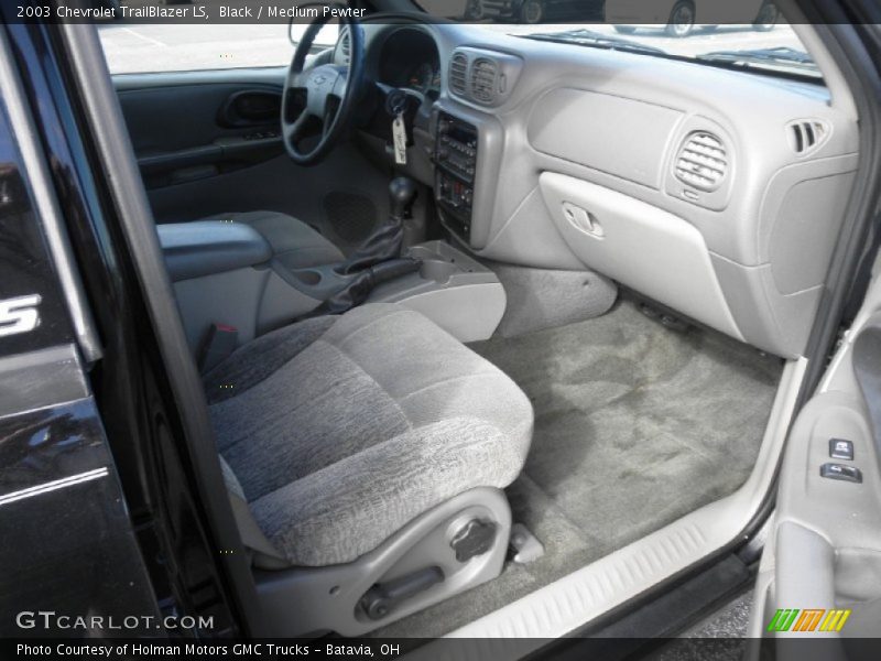 Black / Medium Pewter 2003 Chevrolet TrailBlazer LS