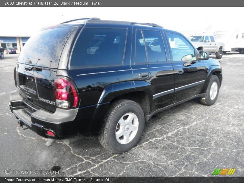 Black / Medium Pewter 2003 Chevrolet TrailBlazer LS