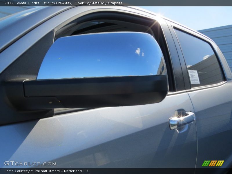 Silver Sky Metallic / Graphite 2013 Toyota Tundra Platinum CrewMax