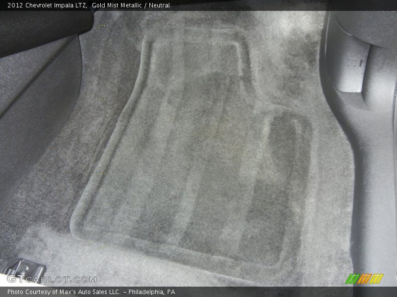 Gold Mist Metallic / Neutral 2012 Chevrolet Impala LTZ