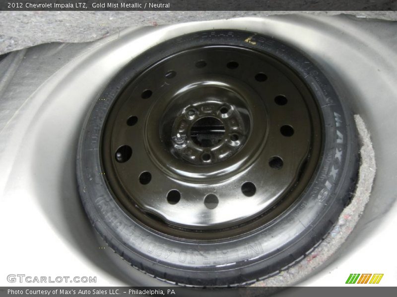 Gold Mist Metallic / Neutral 2012 Chevrolet Impala LTZ