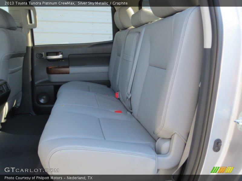 Silver Sky Metallic / Graphite 2013 Toyota Tundra Platinum CrewMax