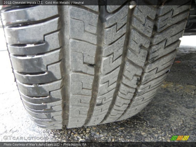 Gold Mist Metallic / Neutral 2012 Chevrolet Impala LTZ