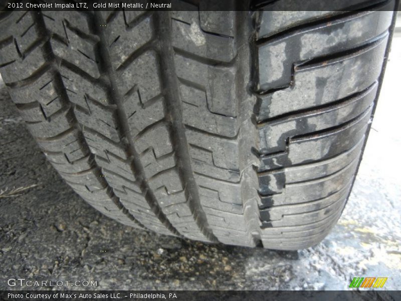 Gold Mist Metallic / Neutral 2012 Chevrolet Impala LTZ