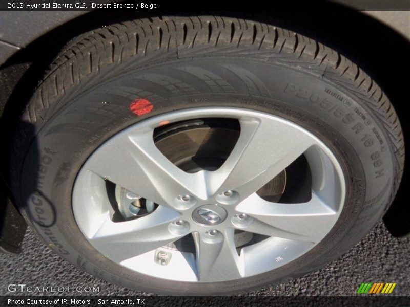 Desert Bronze / Beige 2013 Hyundai Elantra GLS