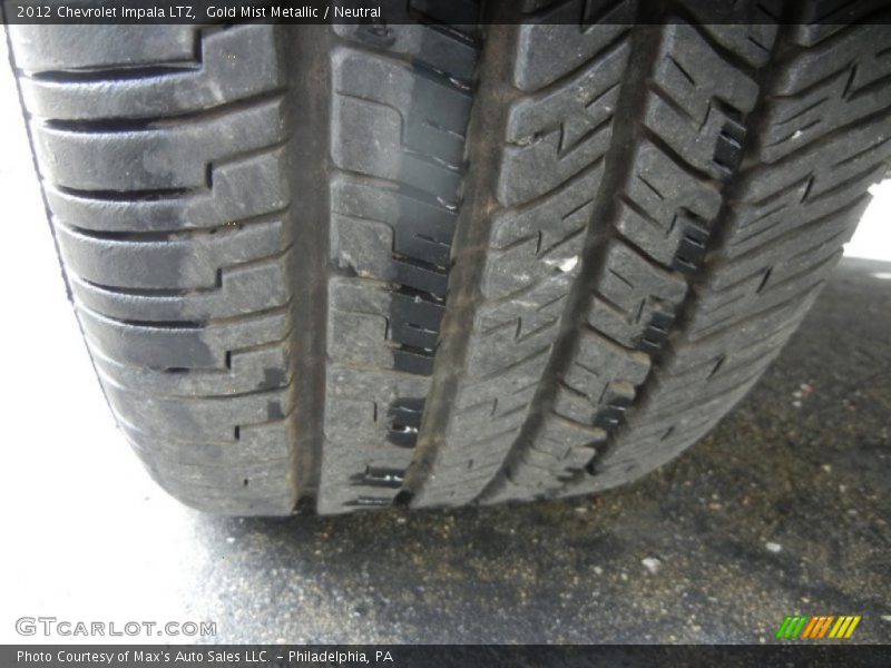 Gold Mist Metallic / Neutral 2012 Chevrolet Impala LTZ