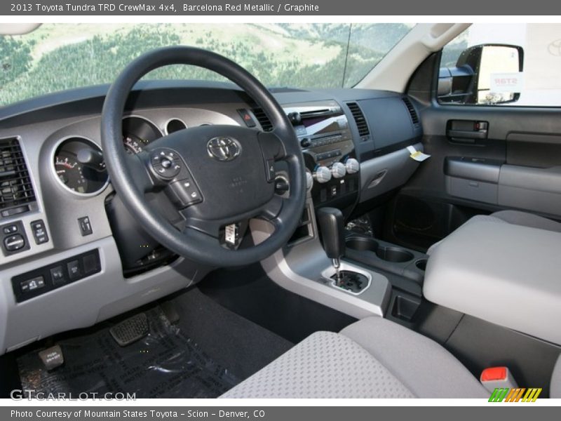  2013 Tundra TRD CrewMax 4x4 Graphite Interior